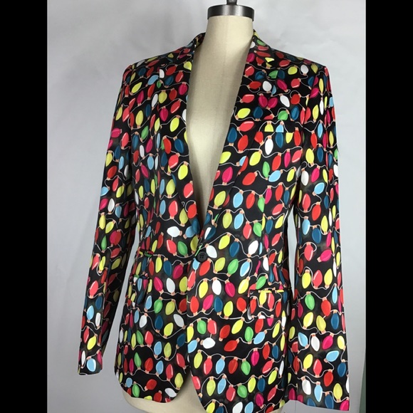 Suslo Christmas slim fit blazer size 40 - Picture 1 of 8